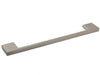 Slimline Bar Pull D Handle Length 189mm (Hole Centres 160mm) - Brushed Nickel