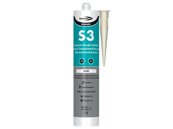 Bond-It S3 Sanitary Silicone - Ivory