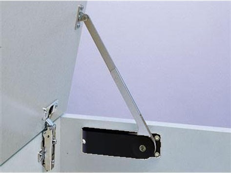Sugatsune Self Opening Light Duty Lid Stay Set 75 Deg Black | Eurofit Direct