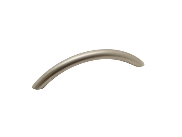 Bow Handle 114mm Long (96mm Hole Centers) Matt Nickel