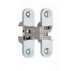 Concealed Hinge 70 x 16mm Satin Chrome (Min Door Thickness: 25mm)