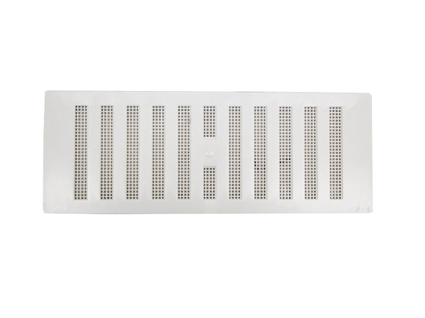 Plastic Hit & Miss Vent - 9" x 3" - White