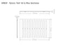 Plastic Hit & Miss Vent - 9" x 6" - White