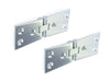 Counterflap Brass Hinge H30 x W100mm x T3mm Chrome Plated