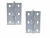 Loose Pin Butt Hinge H75 x W50 x T1.5mm Zinc Plated Steel