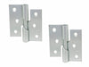 Rising Butt Hinge H75 x W75 x T2mm Right Handed Zinc Plated Steel