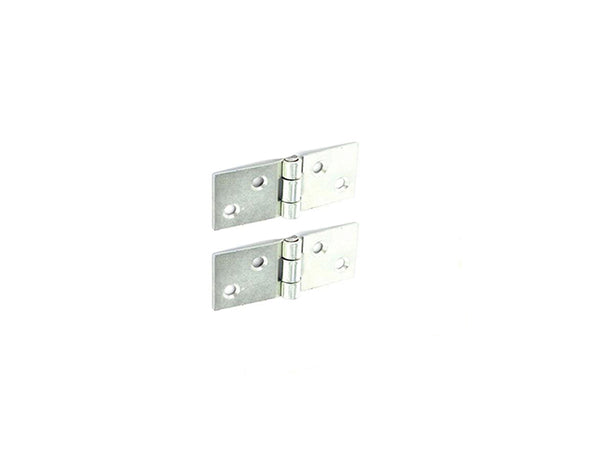 Backflap Steel Hinge H25 x W60 x T1.5mm Zinc Plated