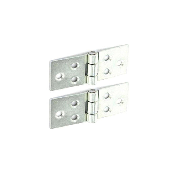 Backflap Steel Hinge H38 x W85 x T1.5mm Zinc Plated