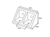 Rigid Joint Block - White