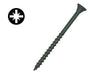 Decking Countersunk 4.5 x 63mm Green Coated