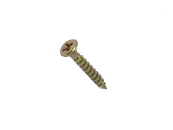 Torq-Fix Pozi Countersunk Screw 4 x 25mm (8 x 1") Y/Zinc