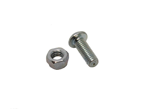 M6 x 16mm Button Head Socket Screw and M6 Nylon Insert Nut