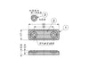 Sealed Thin Magnetic Catch - R/F 4kg - Light Grey