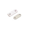Sealed Thin Magnetic Catch - R/F 3kg - White