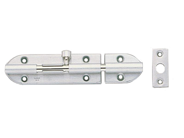 Barrel Bolt - Length 90mm - Satin Stainless Steel 304