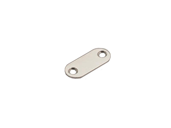 Steel Strike Plate - Nickel Plated