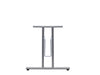 Folding Table Frame 690 x 590mm Straight Foot Silver 9006
