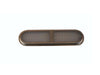 Vent Oval 200 x 40mm Satin Stainless Steel SUS304
