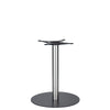 Golden Gate Black Base & Brushed S/Steel Column D580xH690mm
