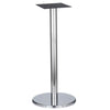 Bayside Chrome Base & Column - D500 x H1075mm