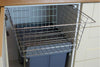 Kitchen Pull Out Shallow Wire Basket in Chrome