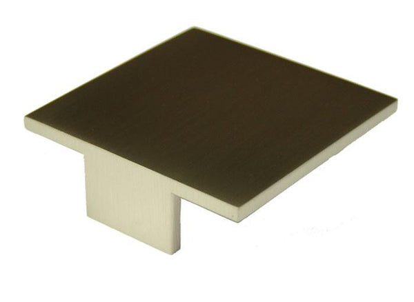 Square Handle 75 x 75mm (Hole Centres 64mm) Brushed Nickel