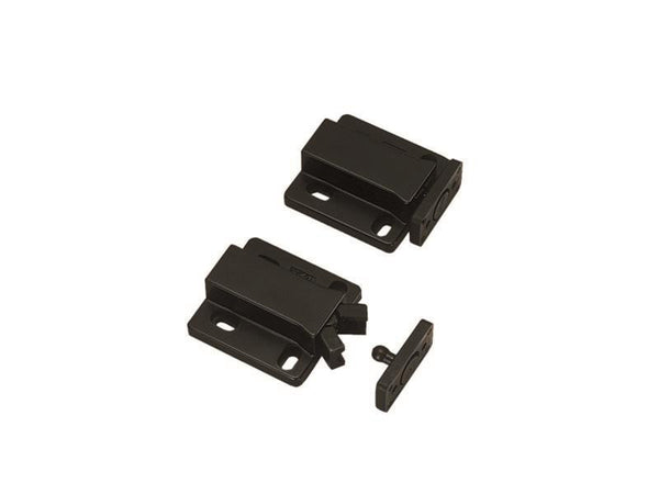 Non Magnetic Retaining Touch Latch - R/F 29N - Black
