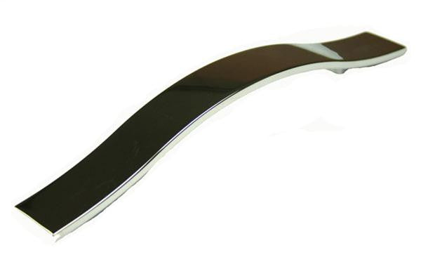 Flat Bow Handle Length 240mm (Hole Centres 160mm) Chrome | Eurofit Direct