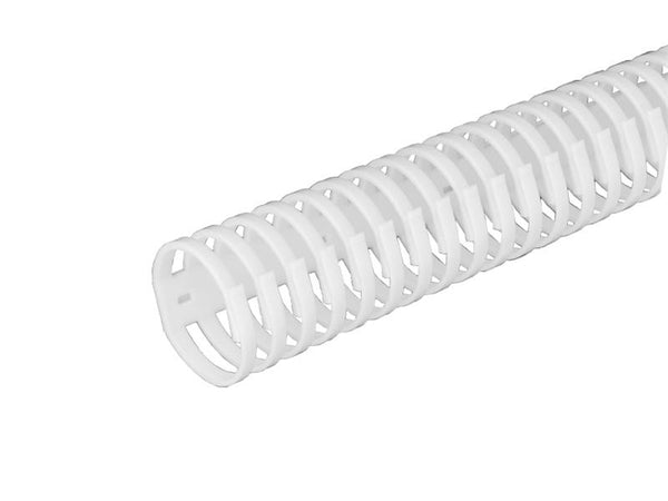Cable Spiral Wrap Self Adhesive 50mm Diameter x 550mm White | Eurofit Direct