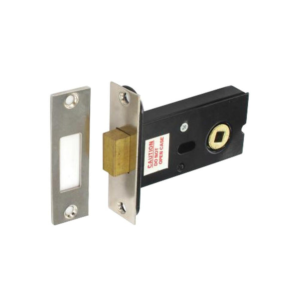 Deadbolt For 5mm Spindle - 75mm - Nickel Plated | Eurofit Direct