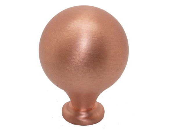 Round Knob Diameter 30mm Brushed Copper