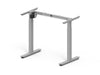 Height Adjustable Desk Frame 685-1165mm Silver Electric - Left Hand Motor